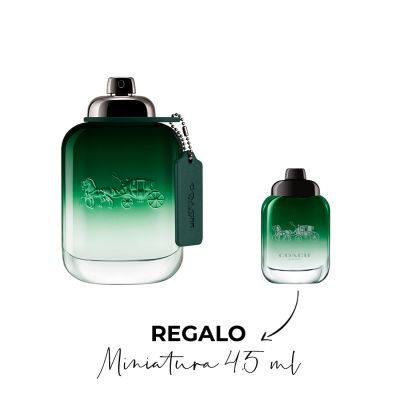 COACH MAN GREEN EDT 100ML + MINIATURA 4,5ML